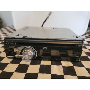 JVC KD-R330 CD MP3 WMA Car Stereo Receiver Dual AUX Tested No Harness